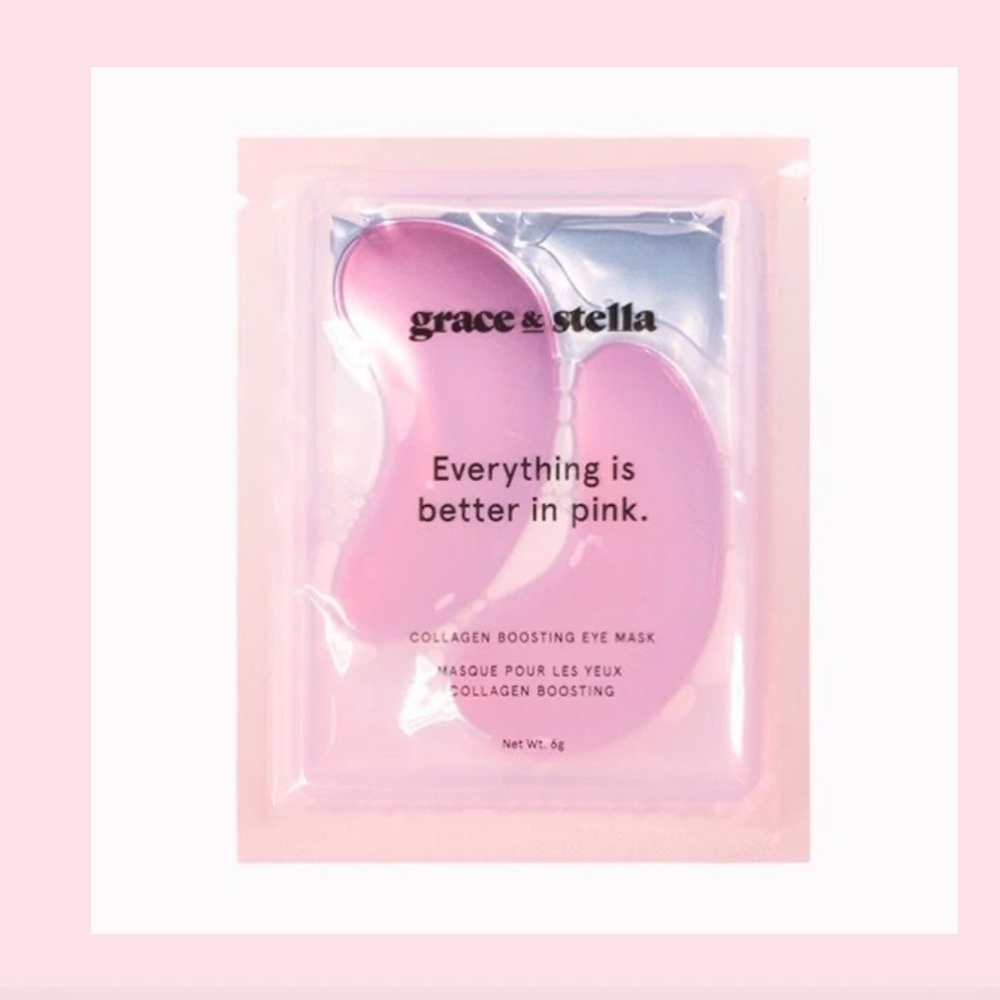 Grace & Stella moisturizing pink eye masks 🎀